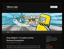 Tablet Screenshot of labs.10tons.com